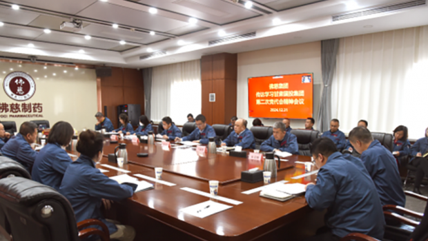 佛慈集团党委召开专题会议传达学习贯彻甘肃国投集团第二次党员代表大会精神